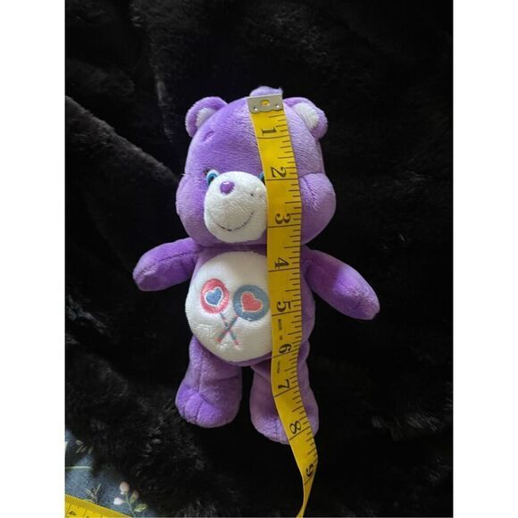 Care Bears Purple Lollipops Share Bear Plush Stuffed Animal Toy - Picture 12 of 14